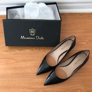 Massimo Dutti Court 1 Inch Heels